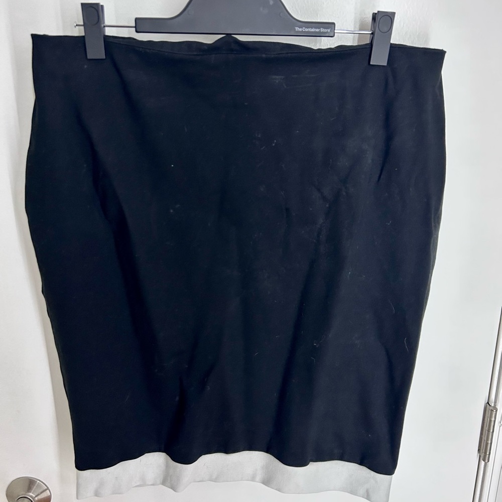 Eloquii black pencil skirt